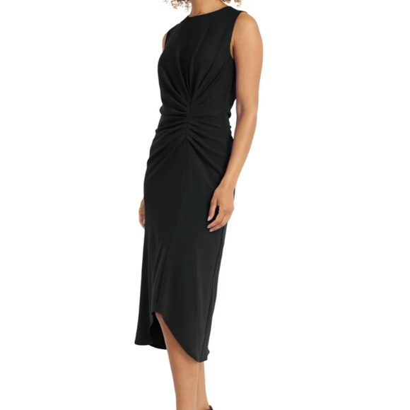 Maggy London Dresses & Skirts - NWT Maggy London Black Midi Dress (Size 2)